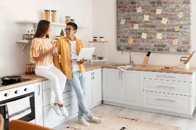 Nástěnka do dětského pokoje s motivem cihlové zdi