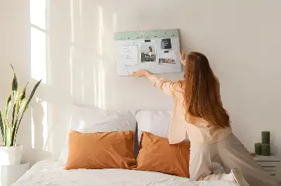 Nástěnka korková Týdenní plánovač