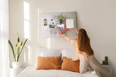 Nástěnka do dětského pokoje Abstrakce mozku