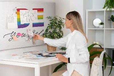 Nástěnka do dětského pokoje Nápis „Buď sám sebou“