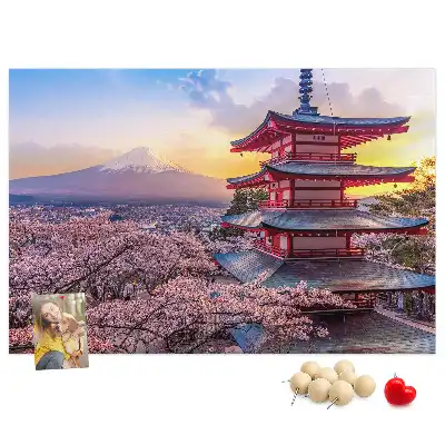 Korková tabule Japonská konstrukce