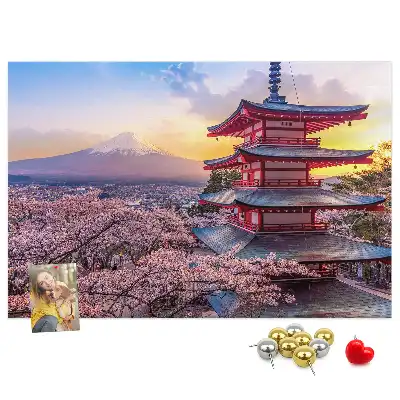 Korková tabule Japonská konstrukce