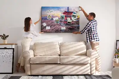 Korková nástěnka Japonské stavitelství