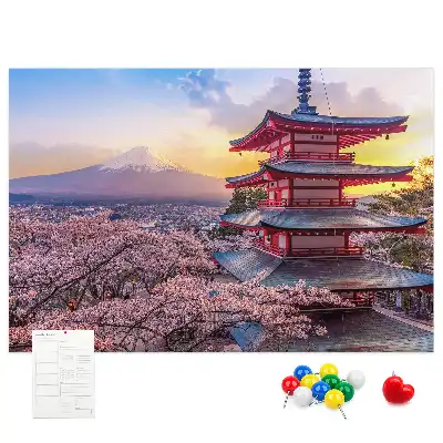 Korková tabule Japonská konstrukce