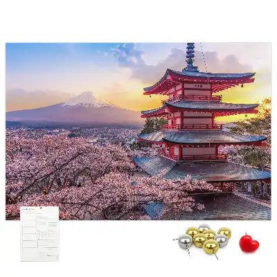 Korková tabule Japonská konstrukce