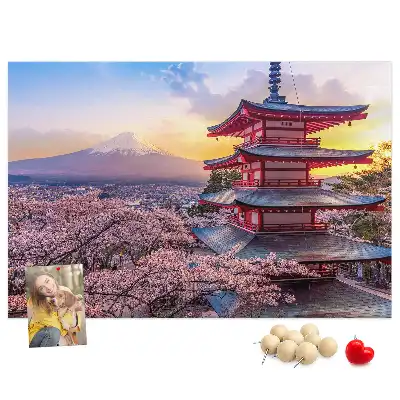 Korková tabule Japonská konstrukce