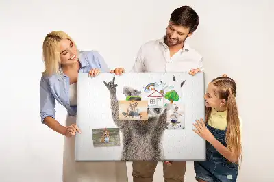 Nástěnka do dětského pokoje Mýval s brýlemi