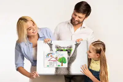 Nástěnka do dětského pokoje Mýval v brýlích