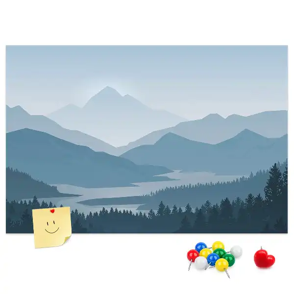 Korková tabule Horská krajina