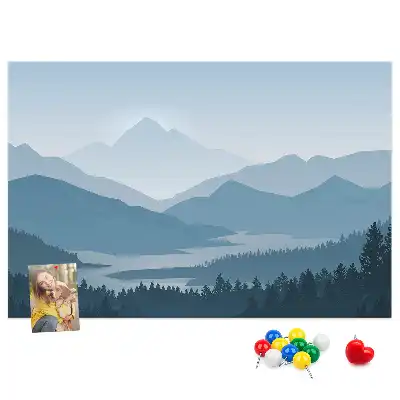 Korková tabule Horská krajina