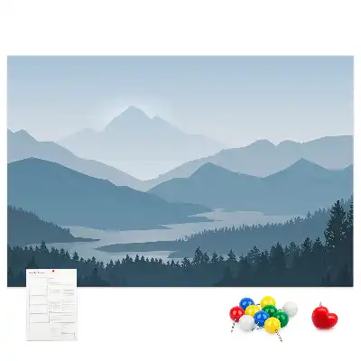 Korková tabule Horská krajina