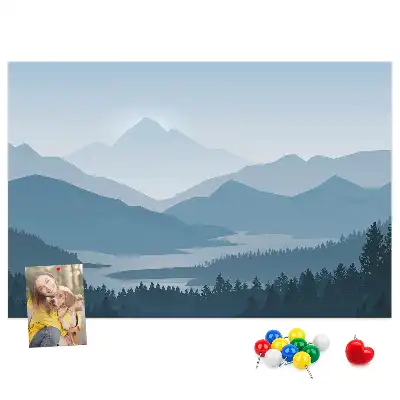 Korková tabule Horská krajina