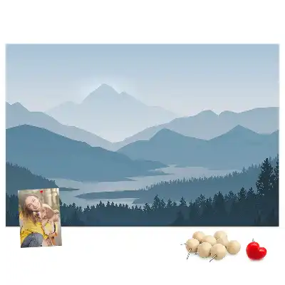 Korková tabule Horská krajina