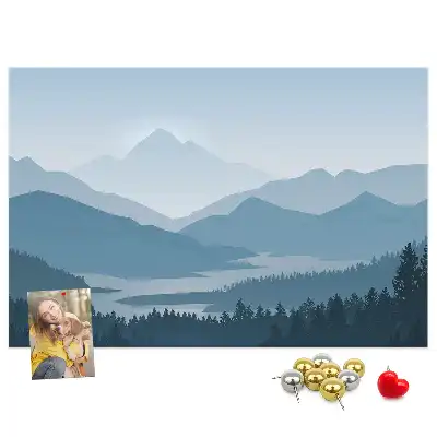 Korková tabule Horská krajina