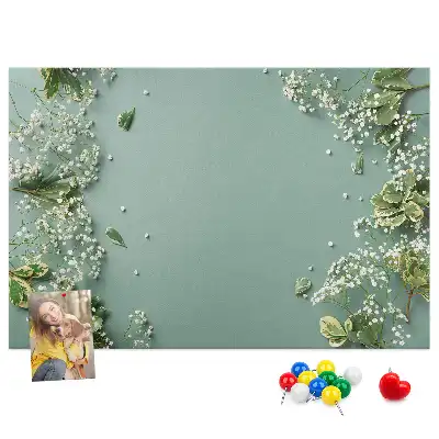 Nástěnka do dětského pokoje Křehké květiny