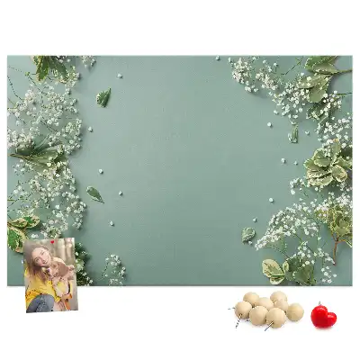 Nástěnka do dětského pokoje Křehké květiny