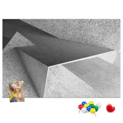 Korková nástěnka Moderní kompozice figur