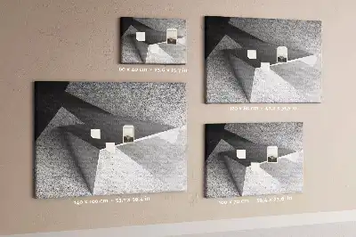Korková nástěnka Moderní kompozice figur
