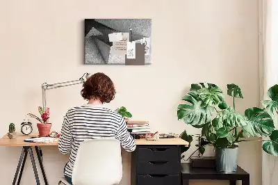 Korková nástěnka Moderní kompozice figur