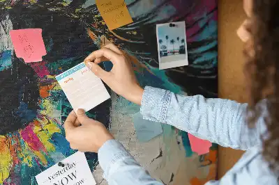 Nástěnka do dětského pokoje s motivem lidského oka