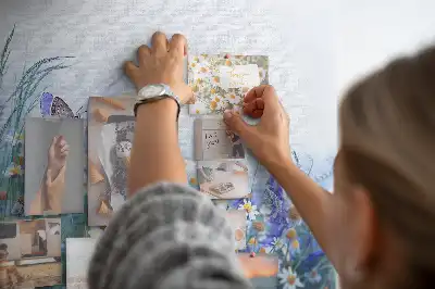 Korková nástěnka Motýl na louce