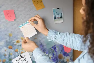 Korková nástěnka Motýl na louce