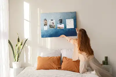 Nástěnka do dětského pokoje Abstraktní voda