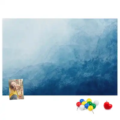 Nástěnka do dětského pokoje Abstraktní voda