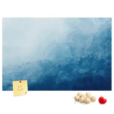 Nástěnka do dětského pokoje s abstraktním motivem vody