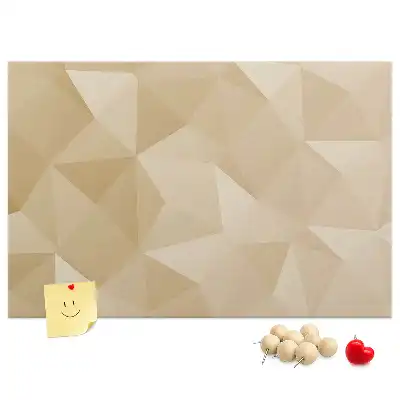 Nástěnka do dětského pokoje Abstraktní trojúhelníky