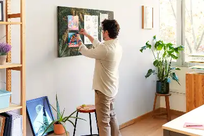 Korková tabule Listy džungle