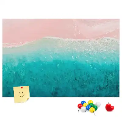Nástěnka korková Plážový mořský písek