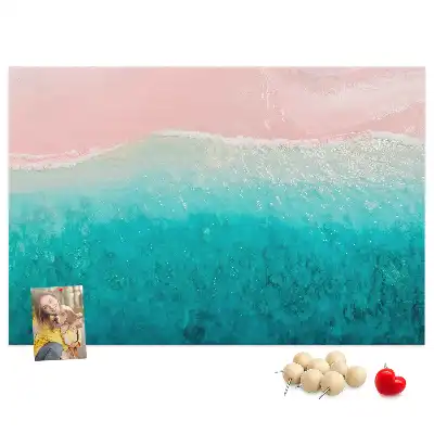 Nástěnka korková Plážový mořský písek