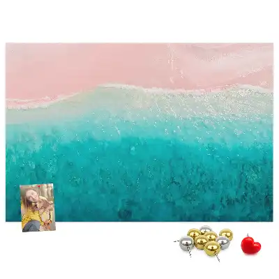 Nástěnka korková Plážový mořský písek