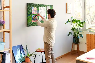 Nástěnka do dětského pokoje Řeka v lese