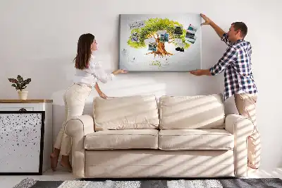 Korková nástěnka Rodokmen paměť generací