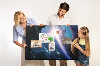 Nástěnka do dětského pokoje Velká galaxie