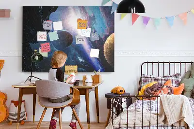 Nástěnka do dětského pokoje Velká galaxie