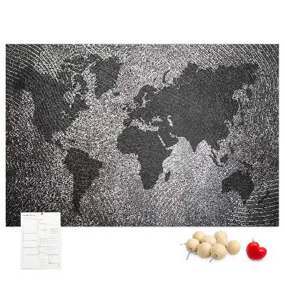 Korková nástěnka Minimalistický betonový svět