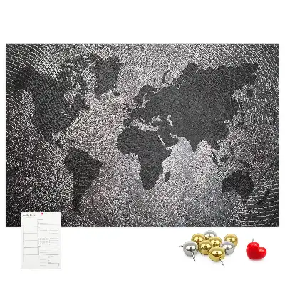 Korková nástěnka Minimalistický betonový svět
