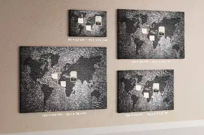 Korková nástěnka Minimalistický betonový svět