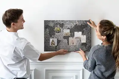 Korková nástěnka Minimalistický betonový svět