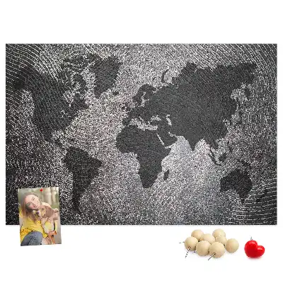 Korková nástěnka Minimalistický betonový svět