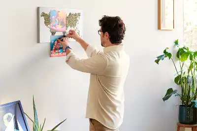 Korková tabule Mapa světa