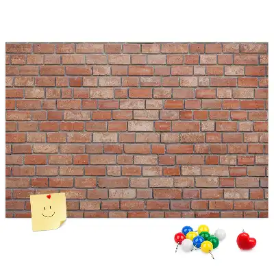 Nástěnka korková Cihlová zeď