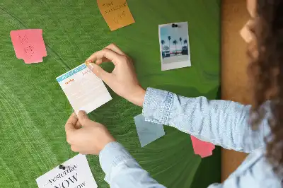 Korková nástěnka Moderní vlny