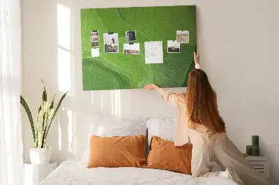 Korková nástěnka Moderní vlny