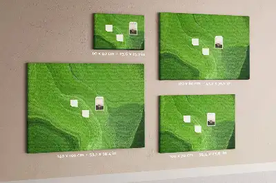Korková nástěnka Moderní vlny