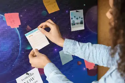 Nástěnka korková Planety galaxie