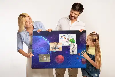 Nástěnka korková Planety galaxie